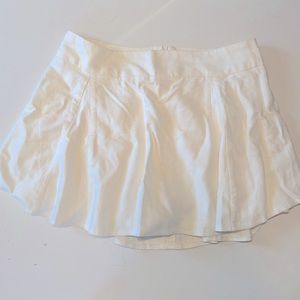 Brandy Melville White Tennis Skirt